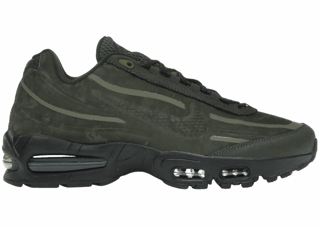 Men's Nike Air Max 95 Olive Black Shoes