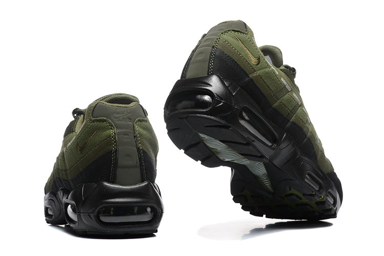 Men's Undefeated x Nike Air Max 95 'Medium Olive' Shoes