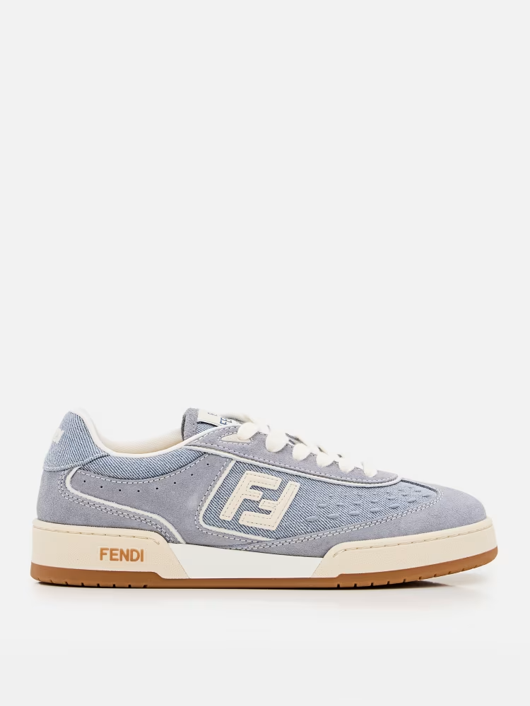 Men's Fendi Match Monogram Sneakers