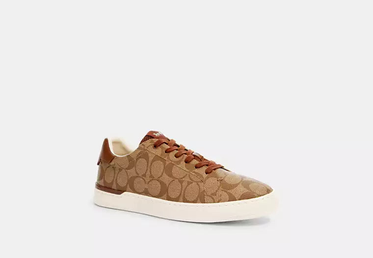 Men's Clip Low Top Khakisaddle Sneakers