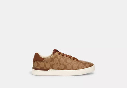Men's Clip Low Top Khakisaddle Sneakers