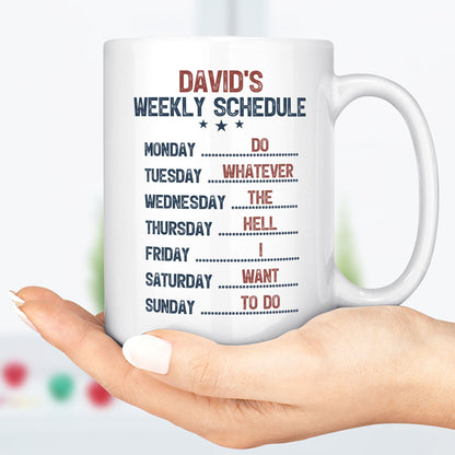 The Legend Has Retired Personalized Custom Family Mug