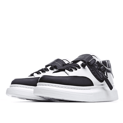 Men's Alexander MCQueen Oversized Sole Leather Sneakers Shoes V8