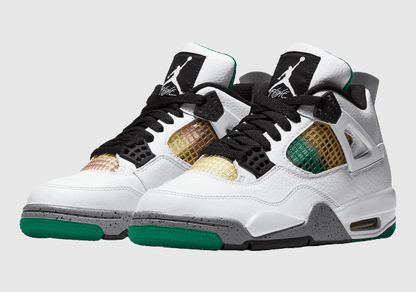 Men's Air Jordan 4 Do The Right Thing Rasta Shoes