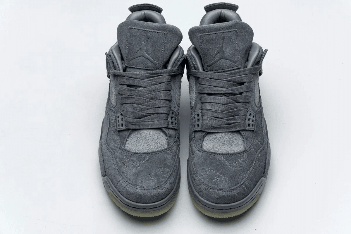 Men's Air Jordan 4 X KAWS Grey Shoes
