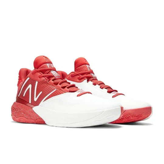 Men's New Balance Two WXY V4 Optic White Team Red Shoes
