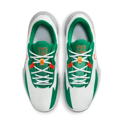 Men's Nike Precision 6 Malachite Safety Orange Shoes