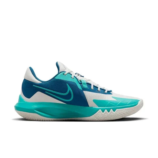 Men's Nike Precision 6 Industrial Blue Emerald Green Shoes