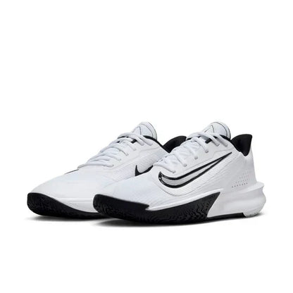 Men's Nike Precision 7 White Black Shoes