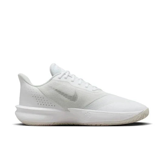 Men's Nike Precision 7 White Photon Dust Grey Shoes