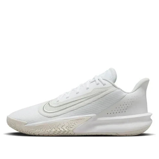 Men's Nike Precision 7 White Photon Dust Grey Shoes