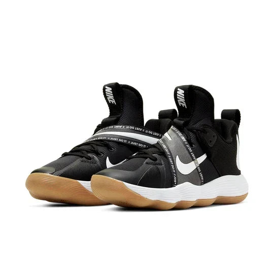 Men's Nike React Hyperset Black White Shoes