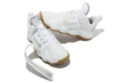 Men's Nike React Hyperset White Metallic Silver Shoes