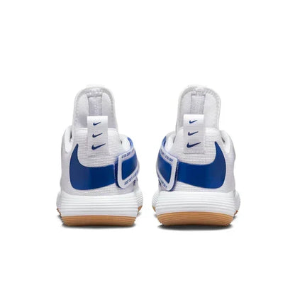 Men's Nike React Hyperset White Blue Shoes