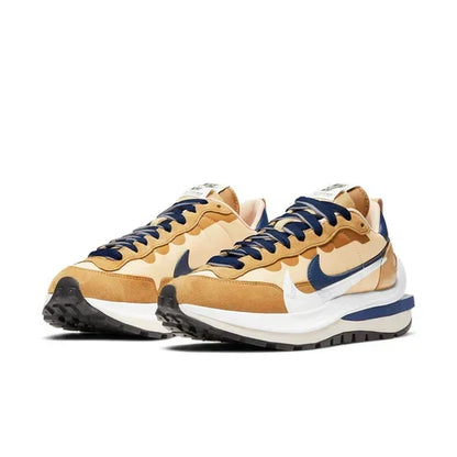 Men's Nike Vaporwaffle Sacai Sesame Blue Void Shoes