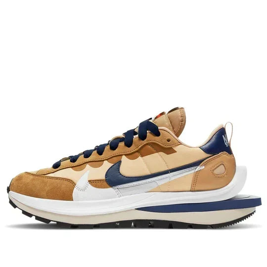 Men's Nike Vaporwaffle Sacai Sesame Blue Void Shoes
