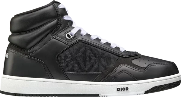Men's Dior B27 High CD Diamond - Black Shoes