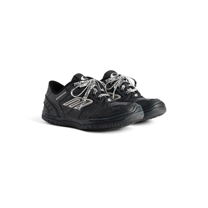 Men' Balenciaga Hamptons Worn-out Trainers Black Sneaker
