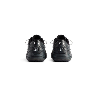 Men' Balenciaga Hamptons Worn-out Trainers Black Sneaker