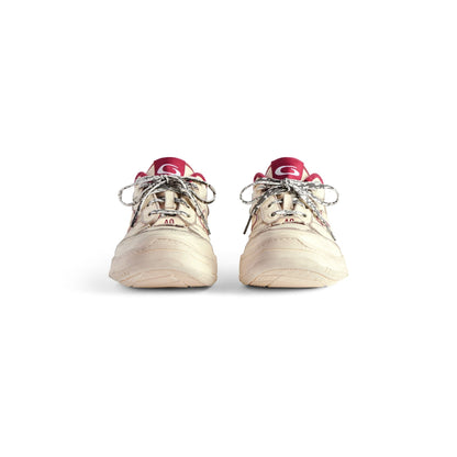 Men' Balenciaga Hamptons Worn-out Trainers White Sneaker