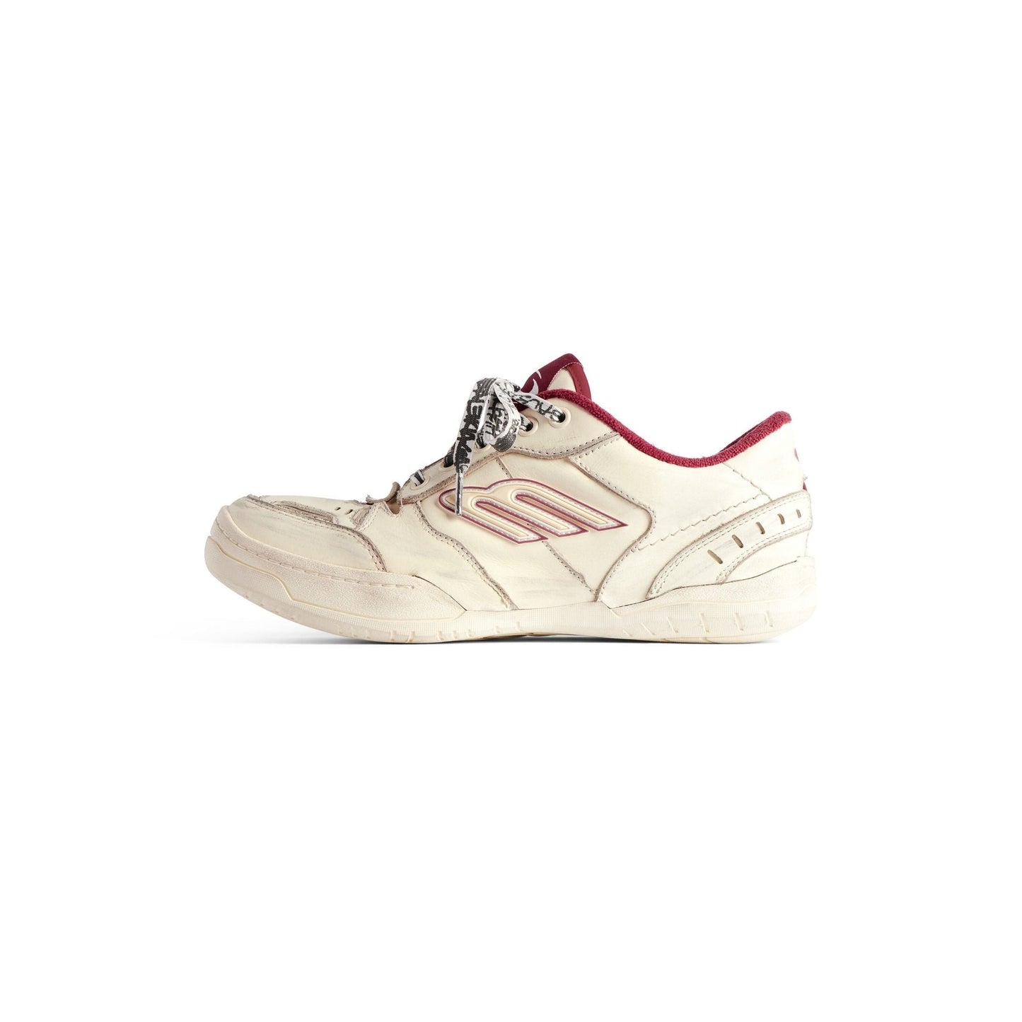 Men' Balenciaga Hamptons Worn-out Trainers White Sneaker