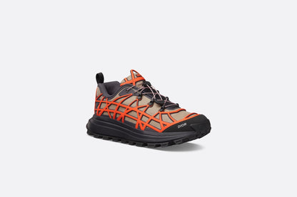 Men's Dior B31 Runner Beige Orange Sneakers