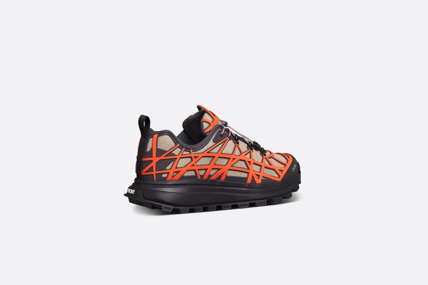 Men's Dior B31 Runner Beige Orange Sneakers