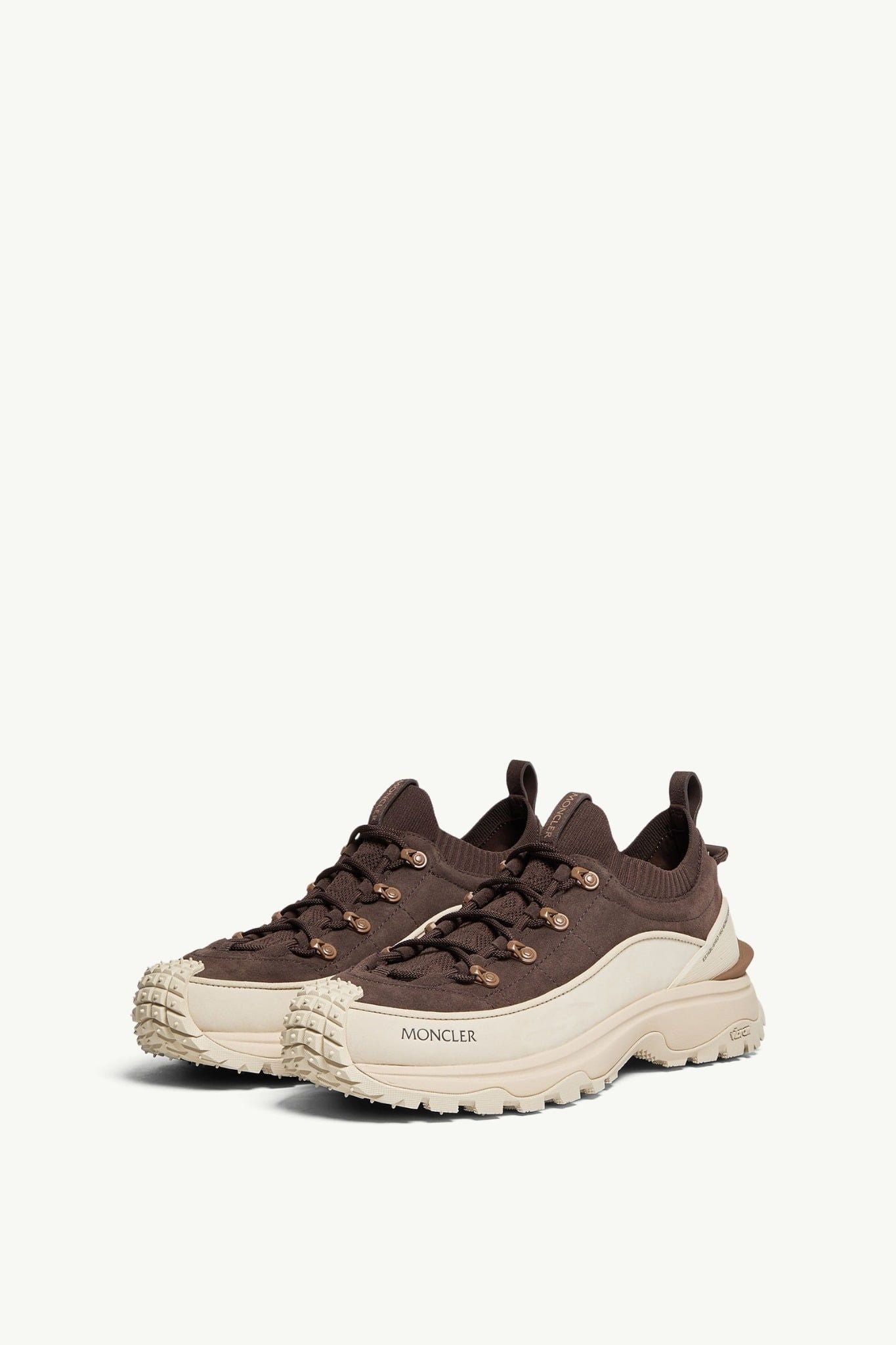 Men's Moncler Trailgrip Lite 3 Brown Sneakers