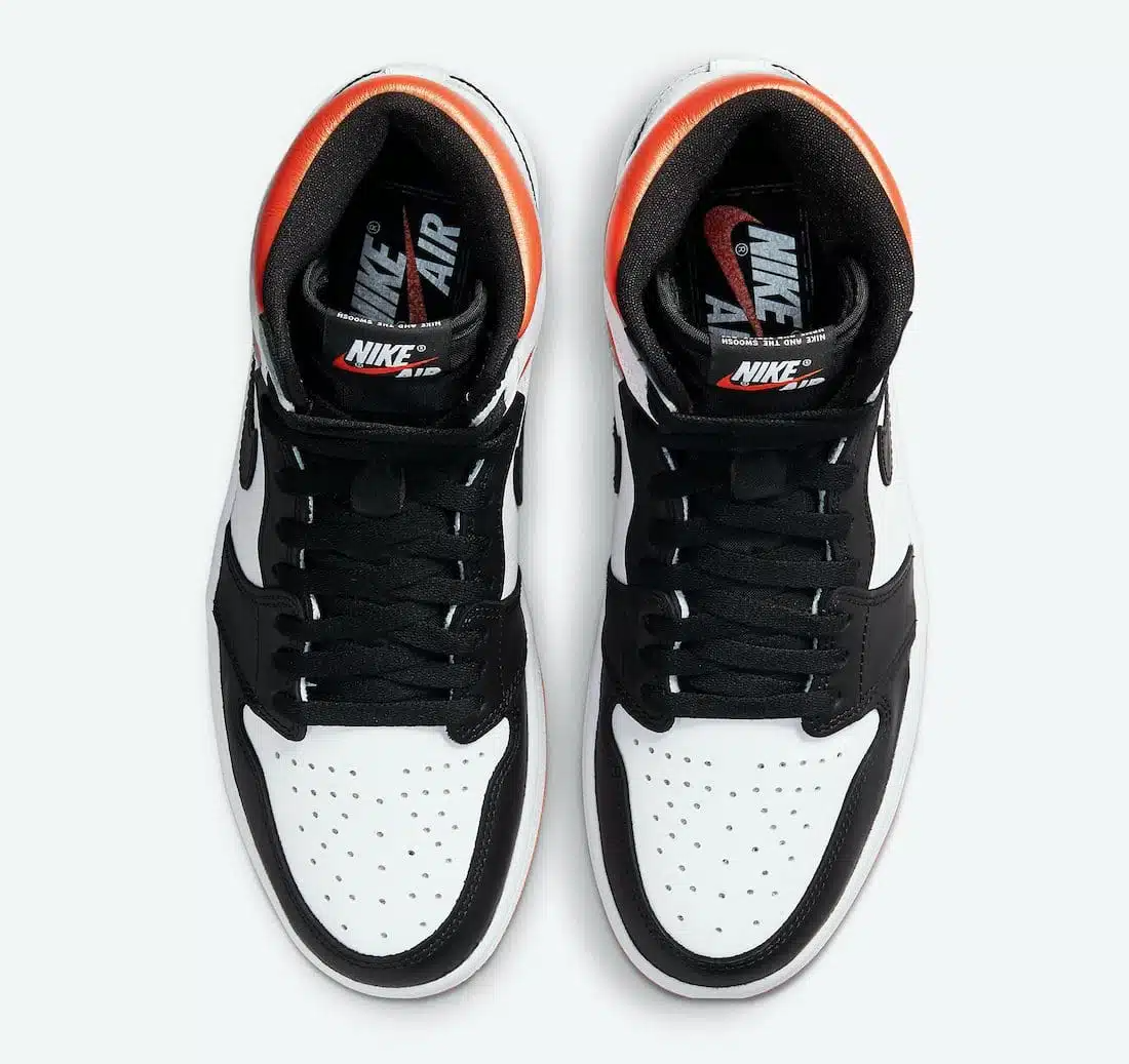 Men's Air Jordan 1 High 'Electro Orange’ Shoes
