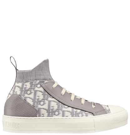 Men's Dior Walk’n’Dior Platform Gray Oblique Sneakers
