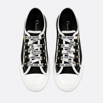 Men's Dior Walk’n’Dior Platform Black Sneakers