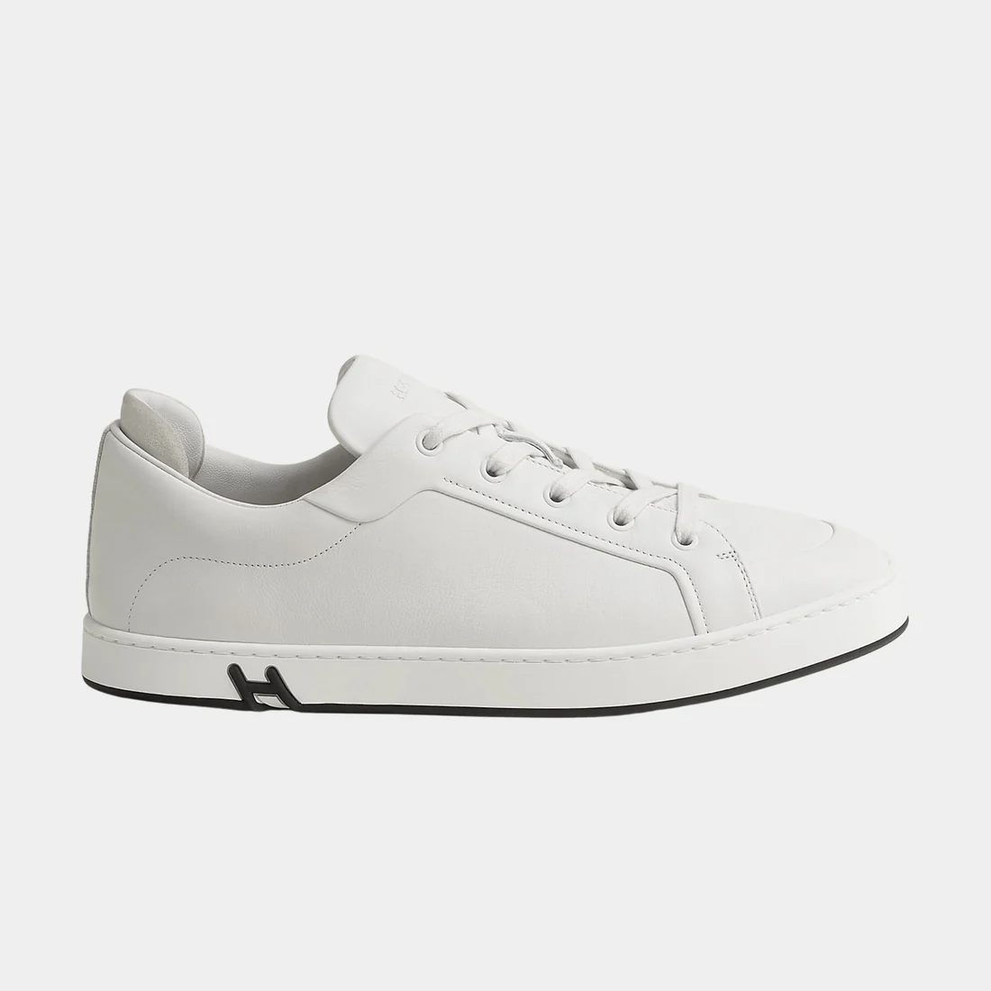 Men's Hermes White Sneakers