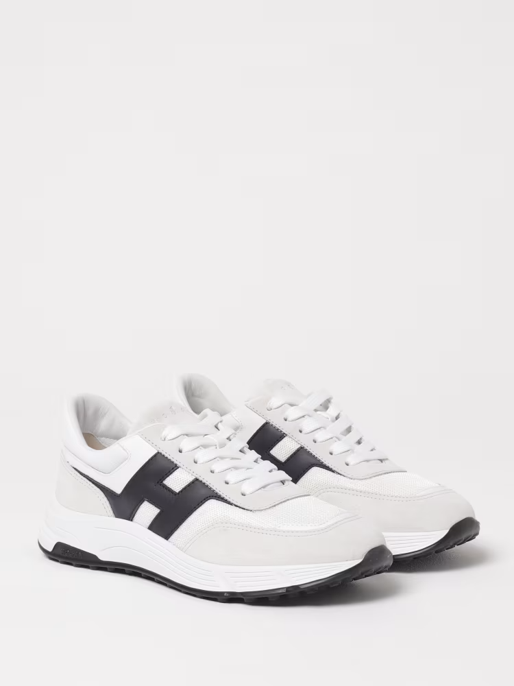 Men's Hogan Hi-Fi Black White Sneakers