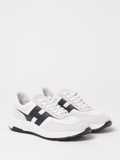 Men's Hogan Hi-Fi Black White Sneakers