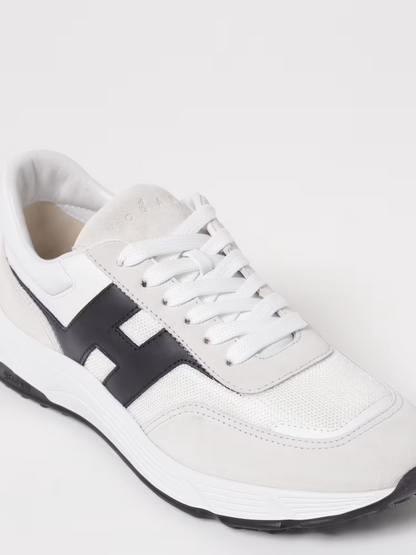 Men's Hogan Hi-Fi Black White Sneakers