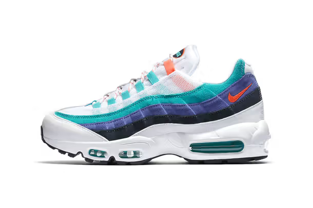 Men's Nike Air Max 95 Teal Shoes