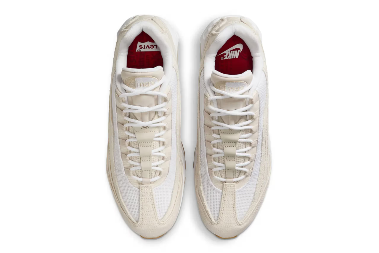 Men's Nike Air Max 95 Levi's Light Orewood Brown Shoes