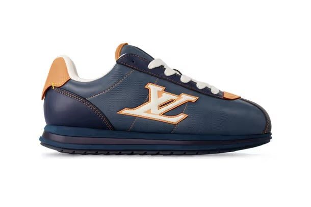 Men's Louis Vuitton BUTTERSOFT Navy Sneakers