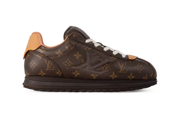 Men's Louis Vuitton BUTTERSOFT Brown Sneakers