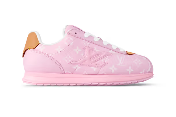 Men's Louis Vuitton BUTTERSOFT Pink Sneakers
