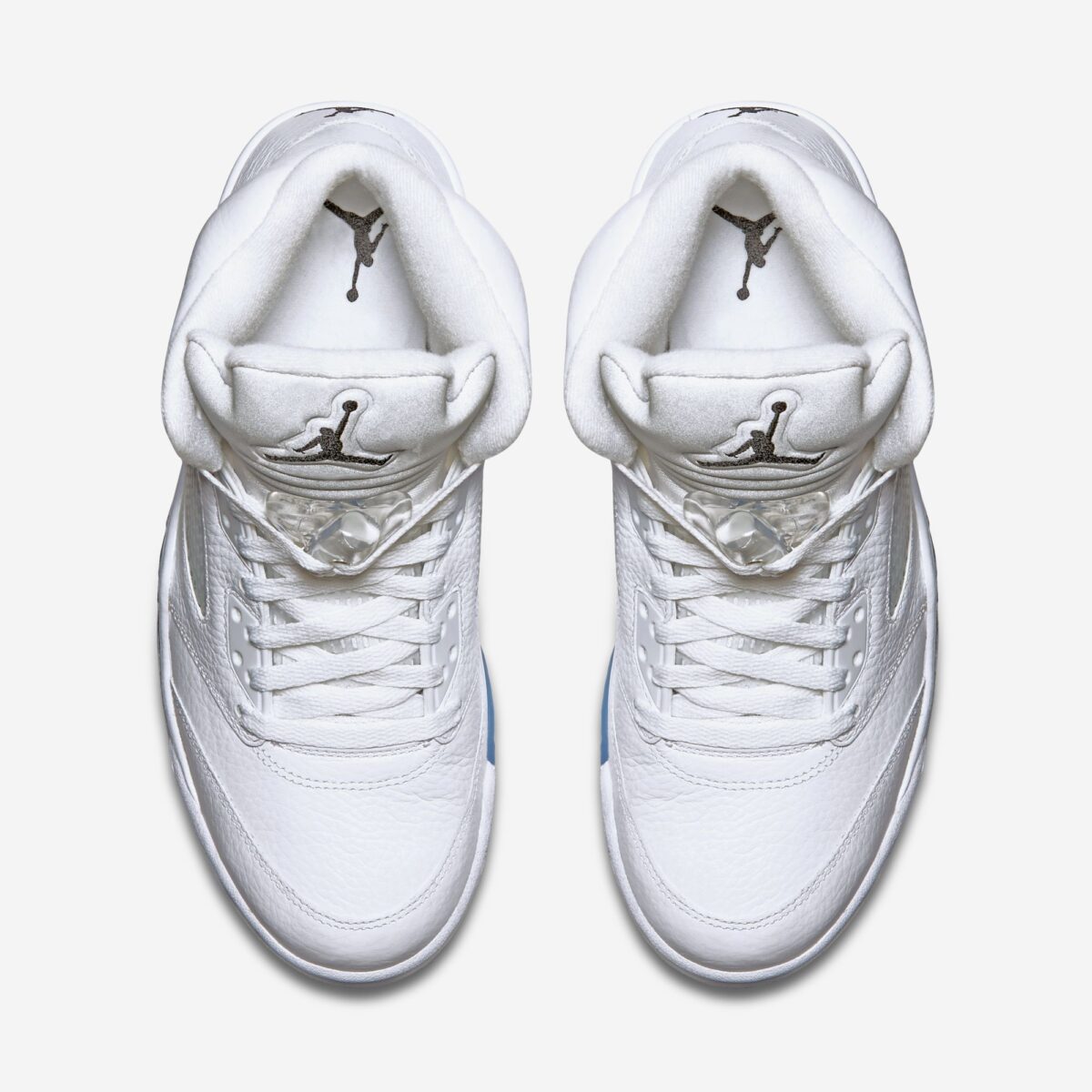 Men's Air Jordan 5 'White Metallic' Shoes
