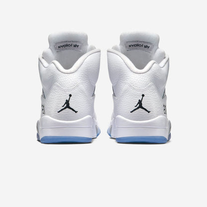 Men's Air Jordan 5 'White Metallic' Shoes