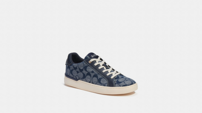 Men's Coach Clip Low-Top Skateboard Midnight Navy Sneakers