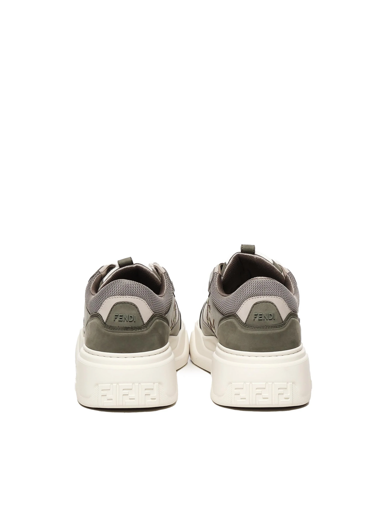 Men's FENDI Sneaker Fendi Force Green Sneakers