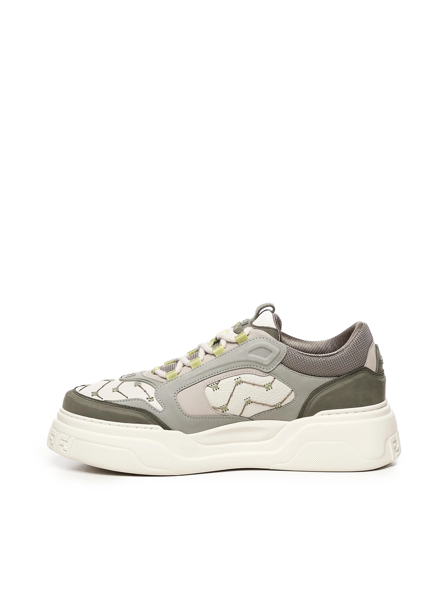 Men's FENDI Sneaker Fendi Force Green Sneakers