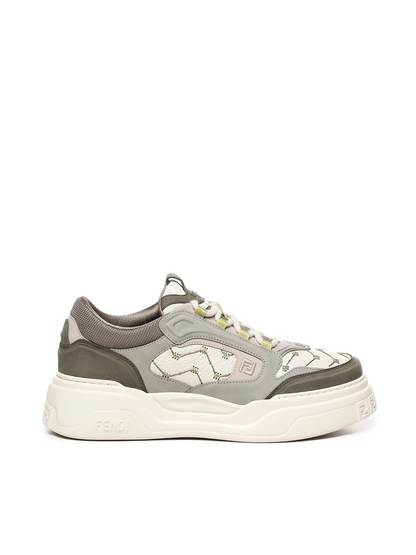 Men's FENDI Sneaker Fendi Force Green Sneakers