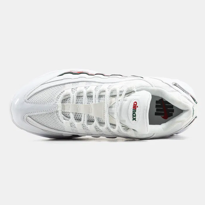 Men's  Nike Air Max 95 White Red Shoes