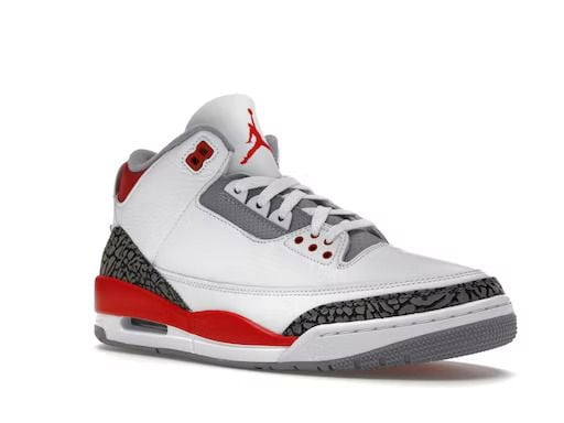 Men's Nike Air Jordan 3 Fire Red Shoes