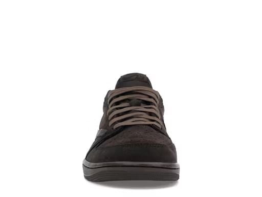 Men's Travis Scott x Air Jordan 1 Retro Low ‘ Velvet Brown' Shoes