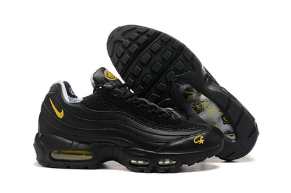 Men's Corteiz x Nike Air Max 95 Black Honey Shoes